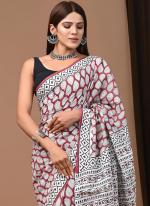 Cotton Multi Casual Wear Printed Saree